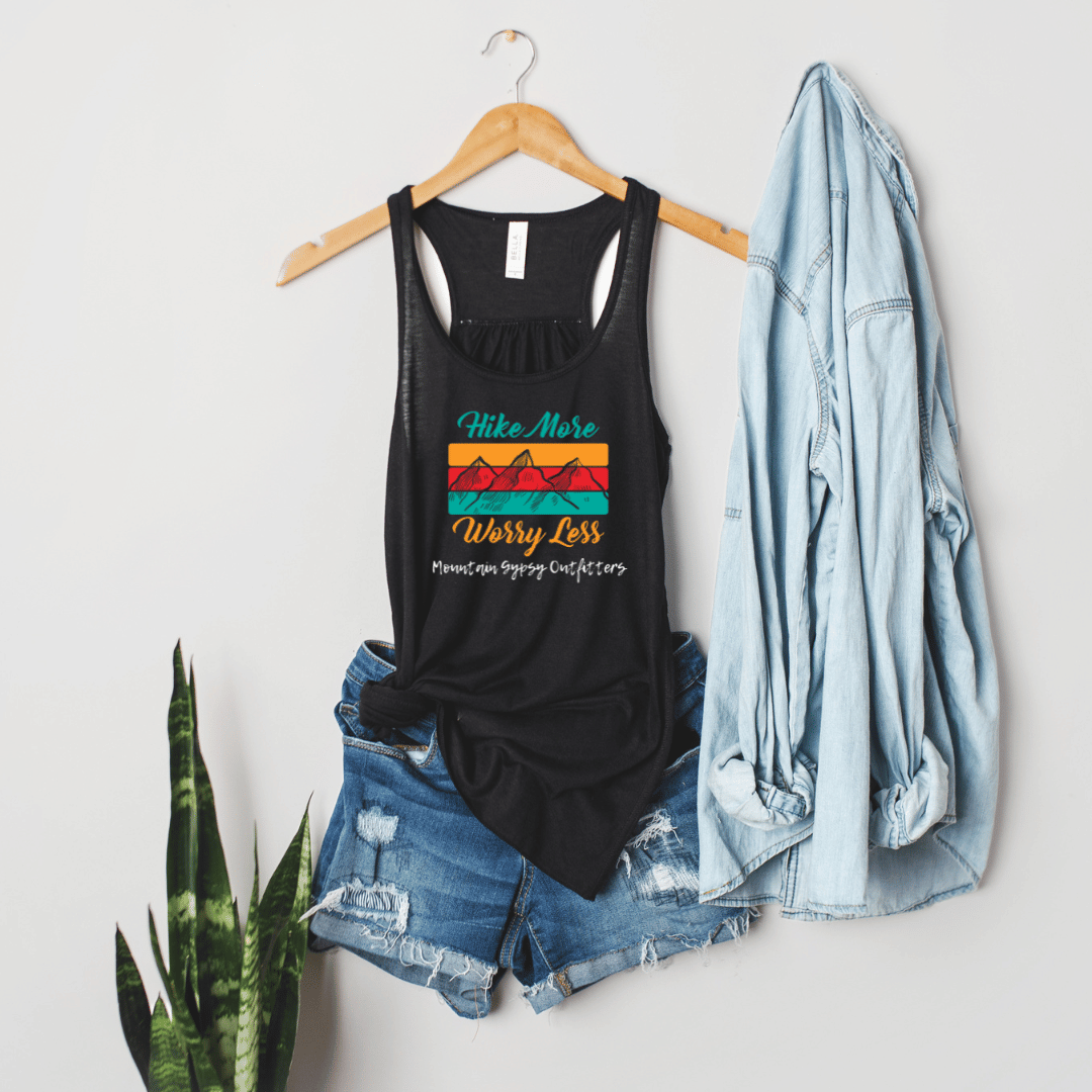 Hike More Flowy Tank