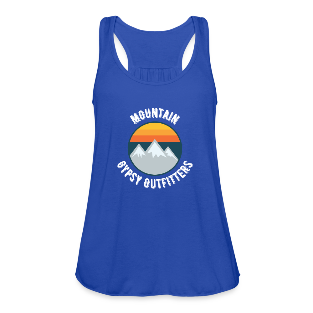 Retro MGO Flowy Tank - royal blue