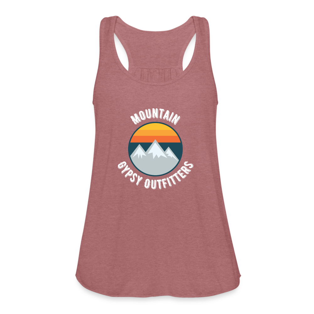 Retro MGO Flowy Tank - mauve