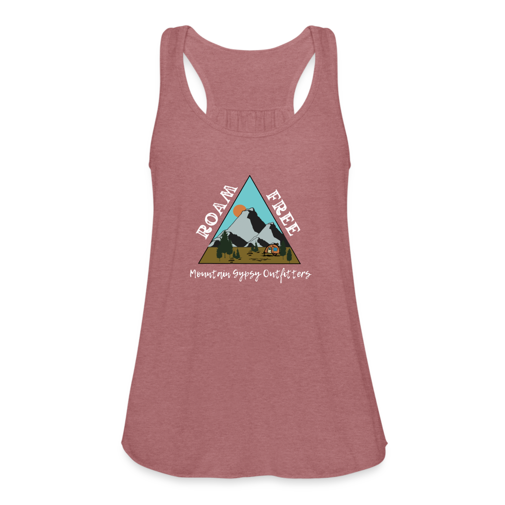 Roam Free Flowy Tank - mauve