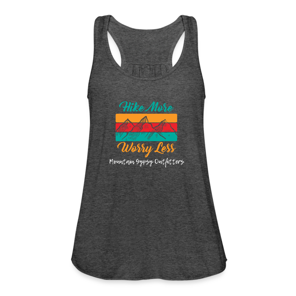 Hike More Flowy Tank - deep heather