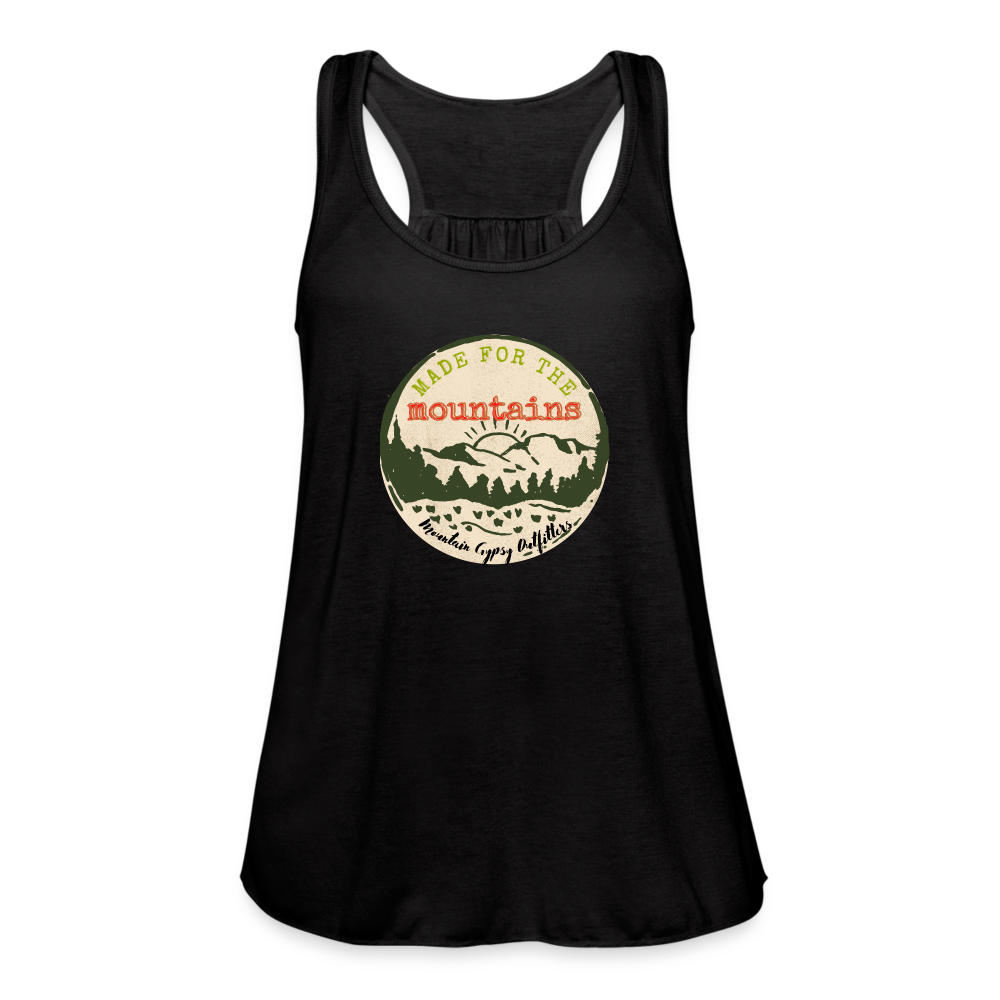 Made for the Mountains Flowy Tank - black
