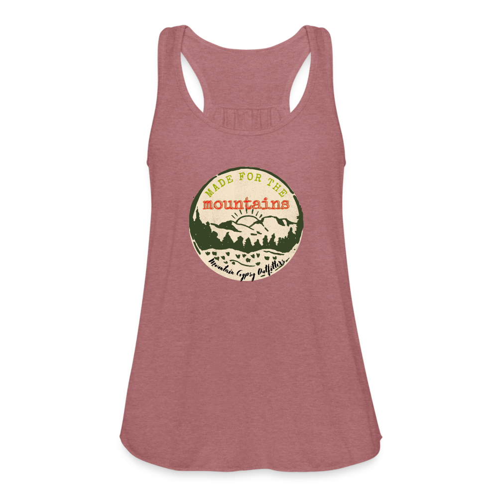 Made for the Mountains Flowy Tank - mauve