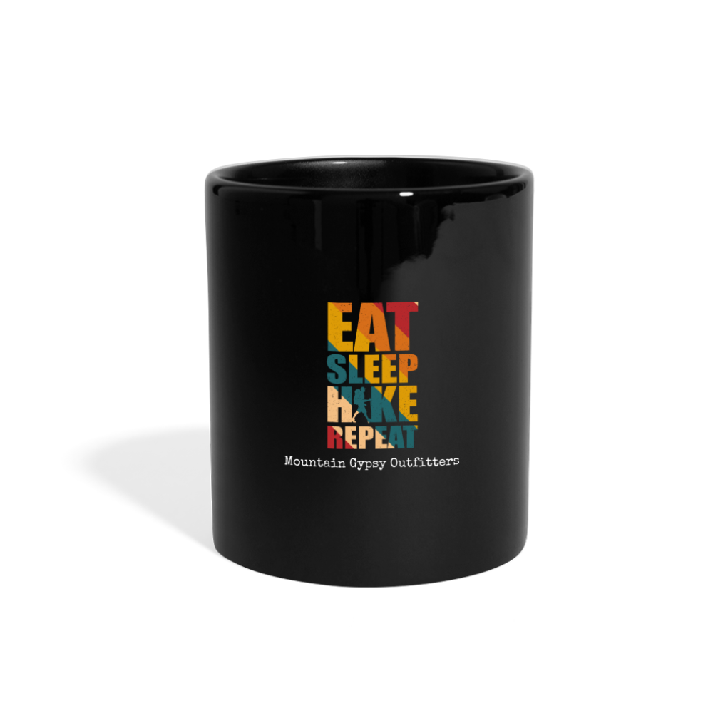 Eat, Sleep, Hike Mug - black