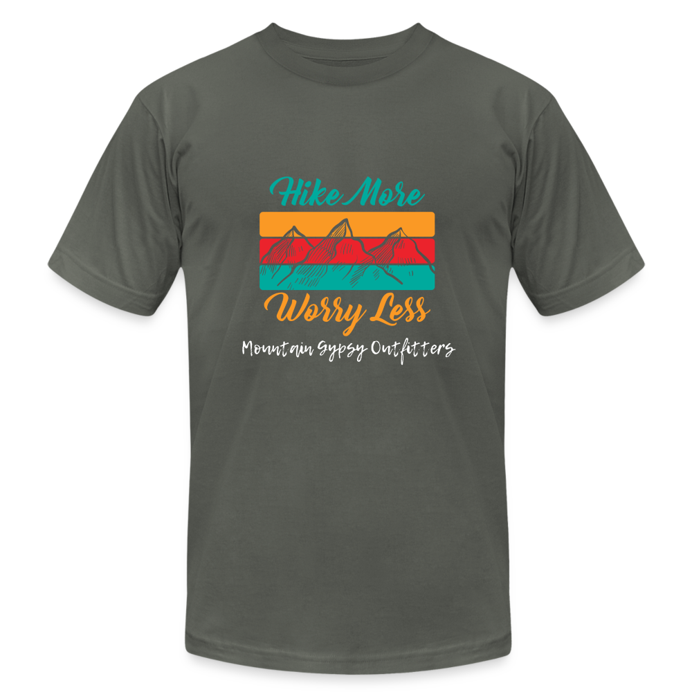 Hike More Boyfriend Tee - asphalt
