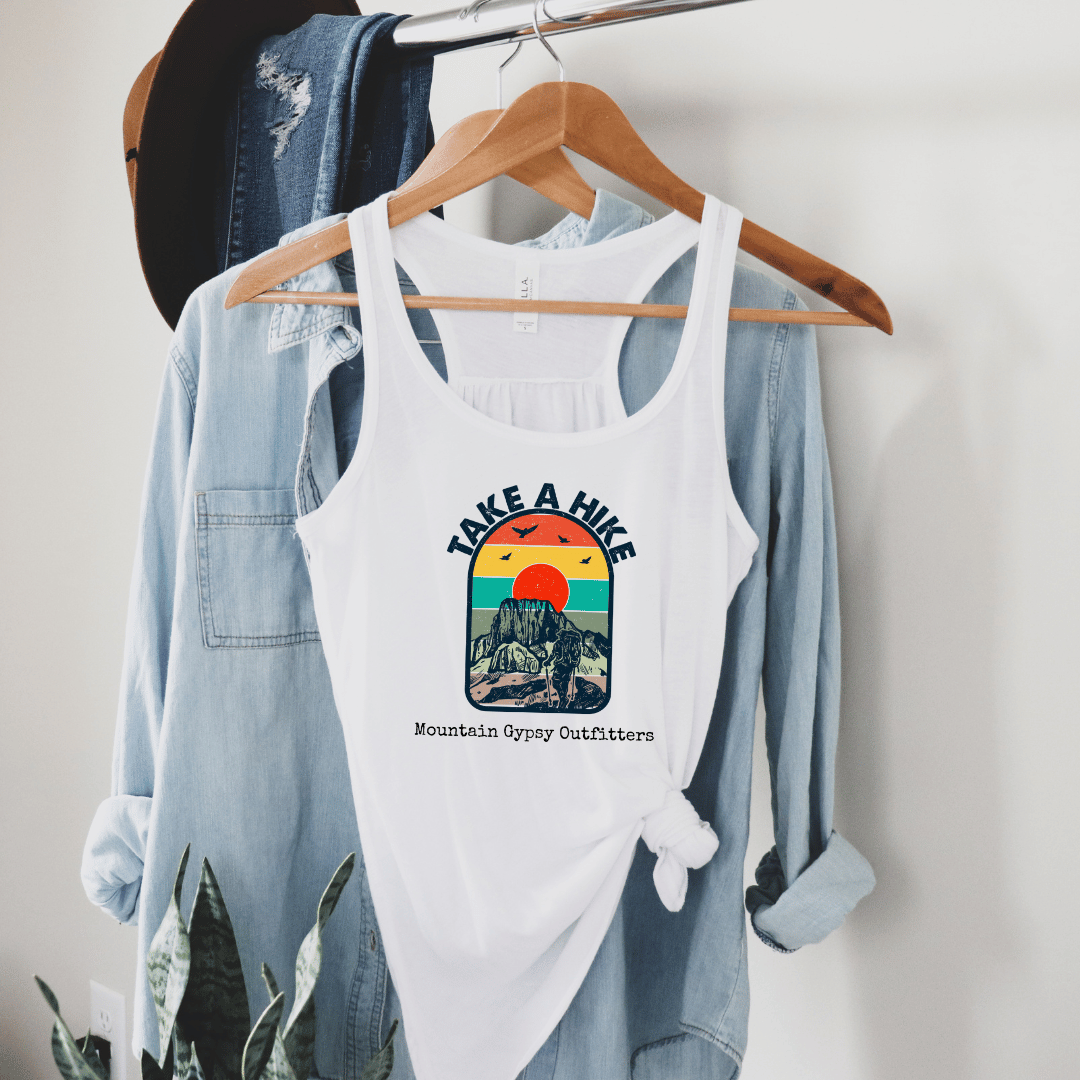 Take a Hike Flowy Tank