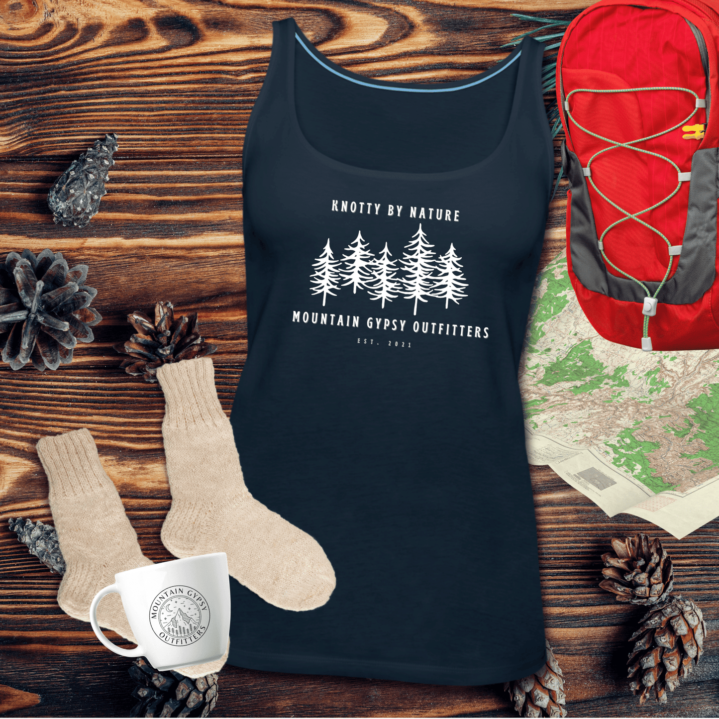 Knotty By Nature Fitted Tank