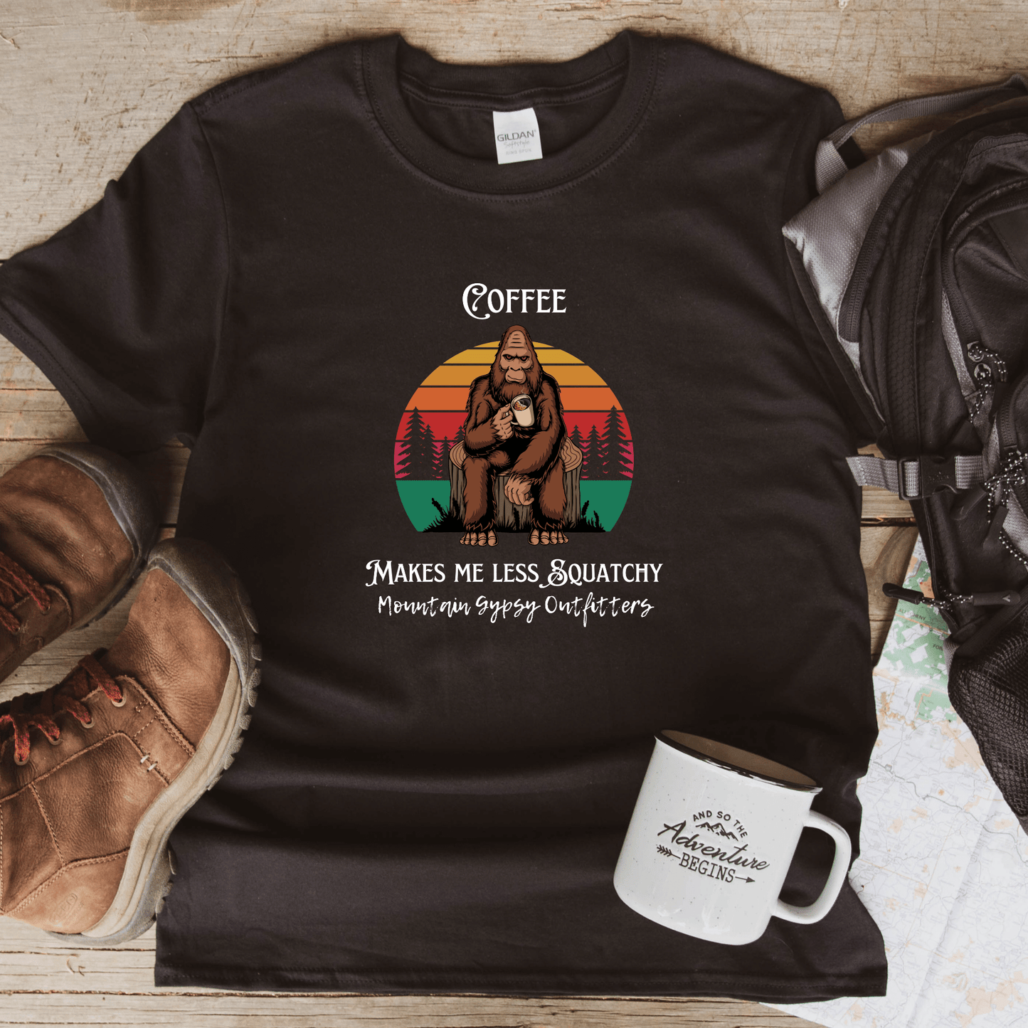 Less Squatchy Everyday Tee