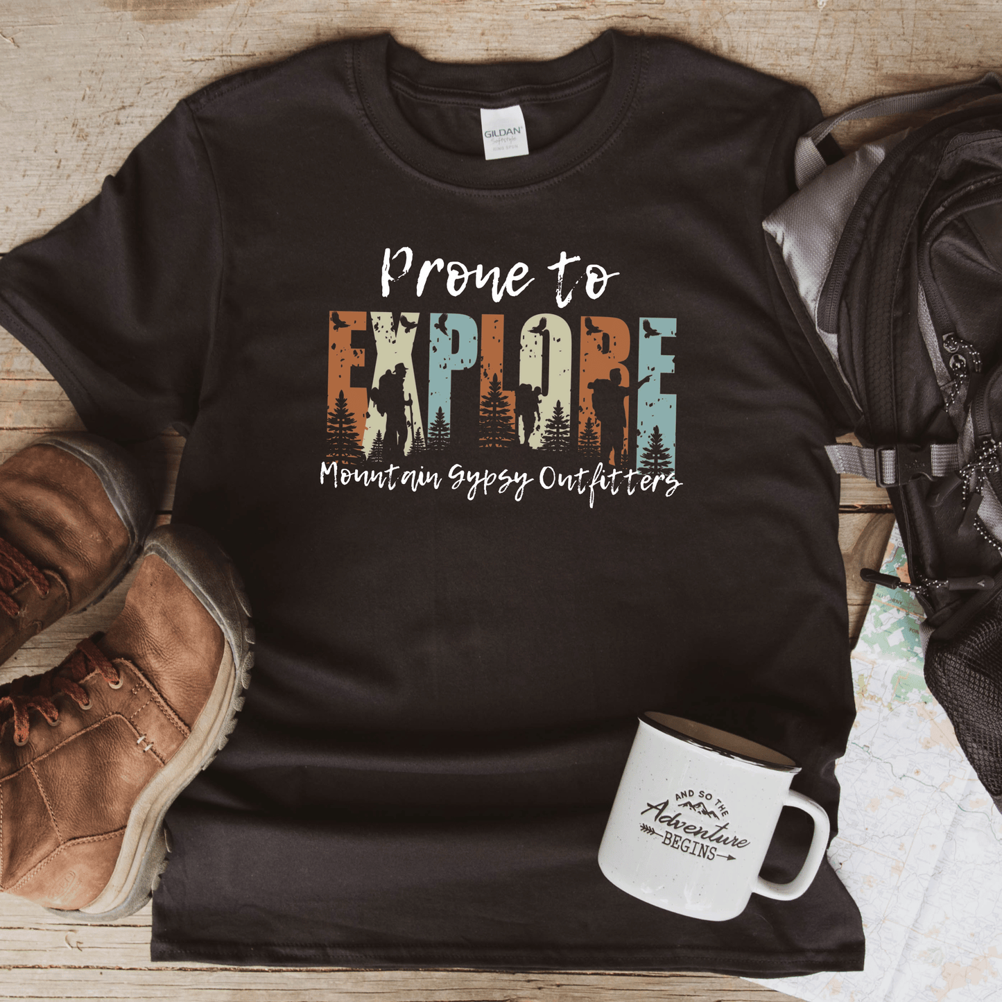 Prone To Explore Boyfriend Tee