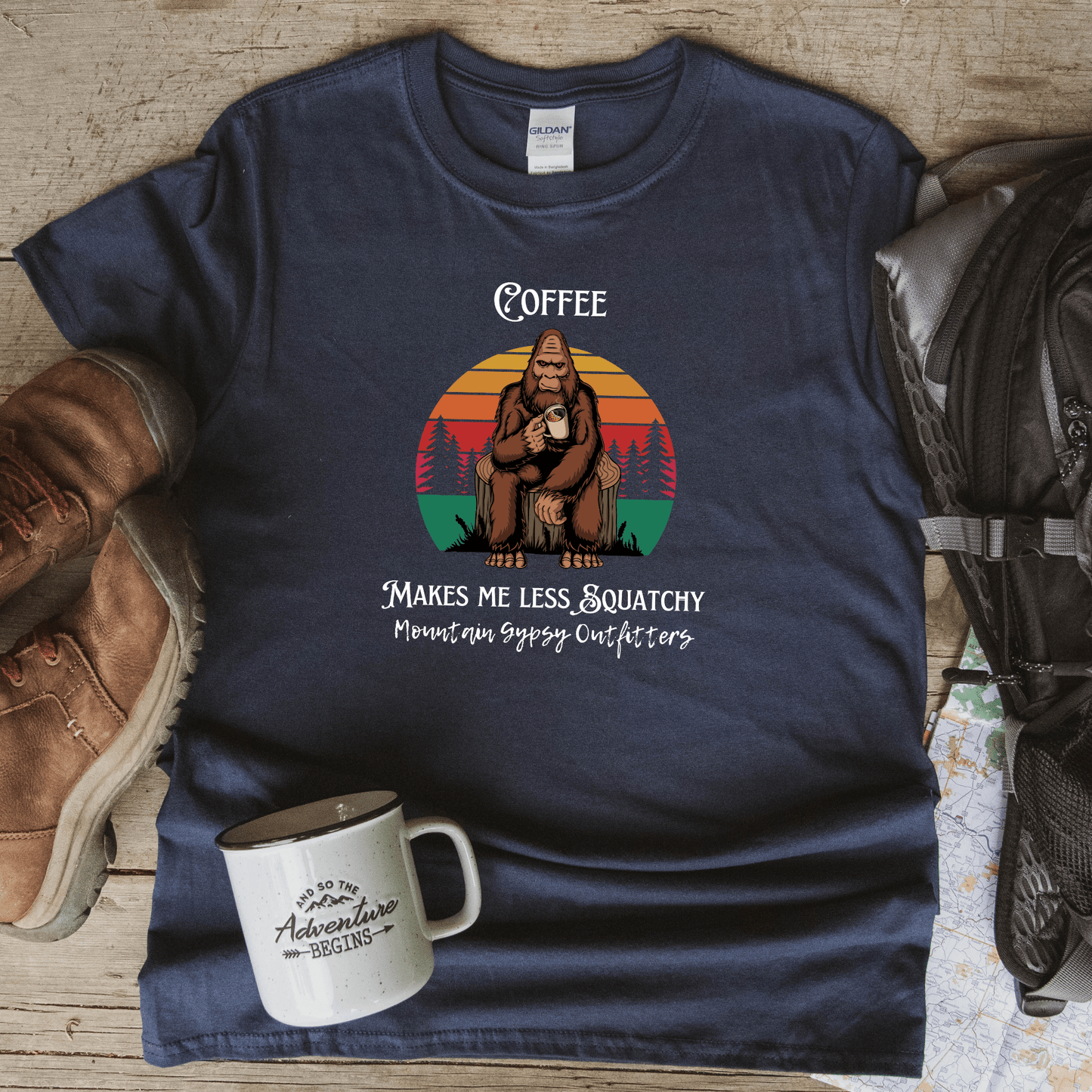 Squatchy Boyfriend Tee