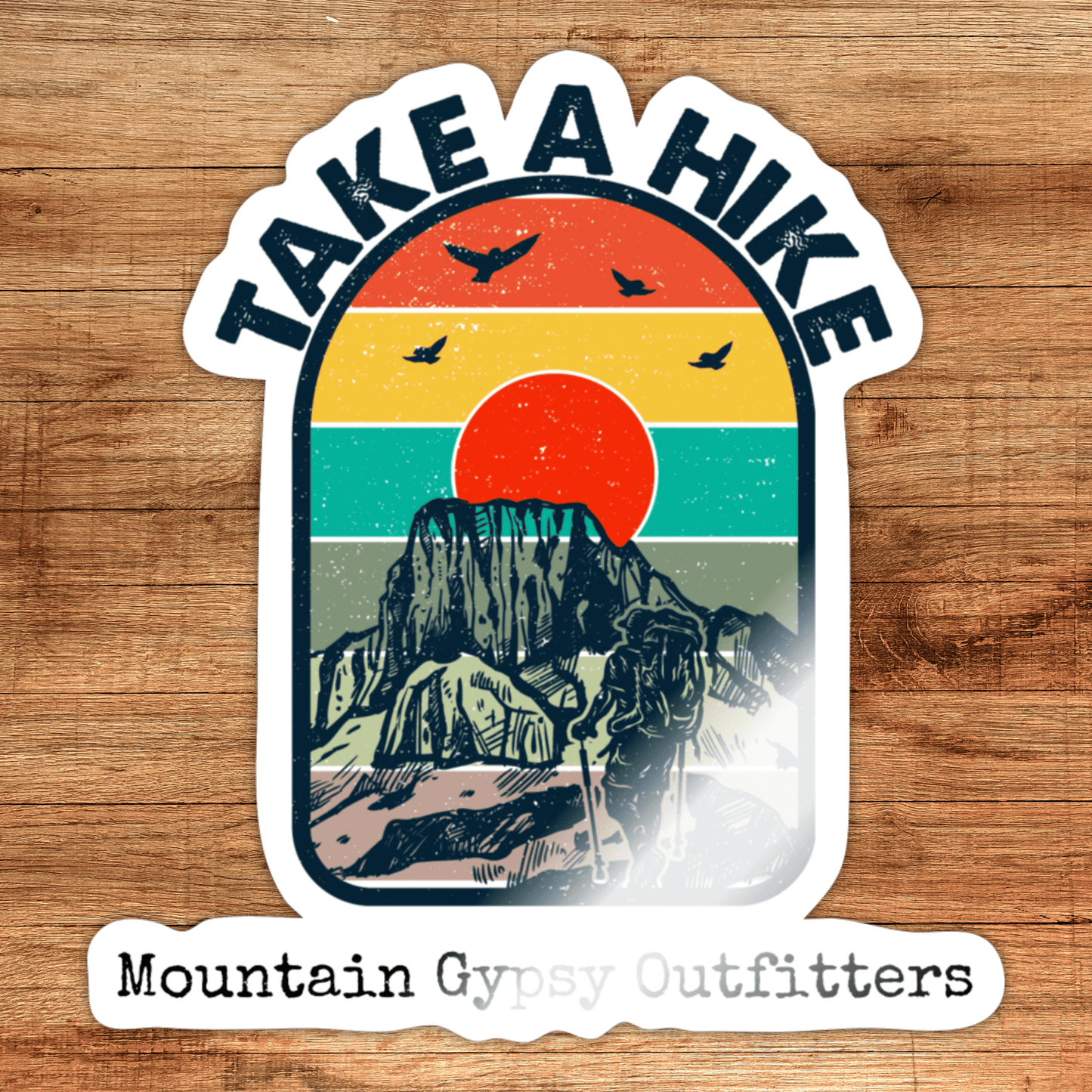 Take a Hike Sticker