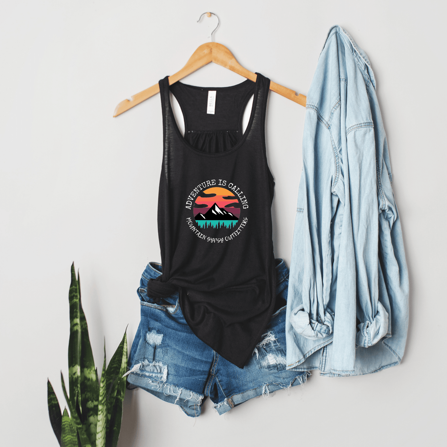 Adventure Is Calling Flowy Tank