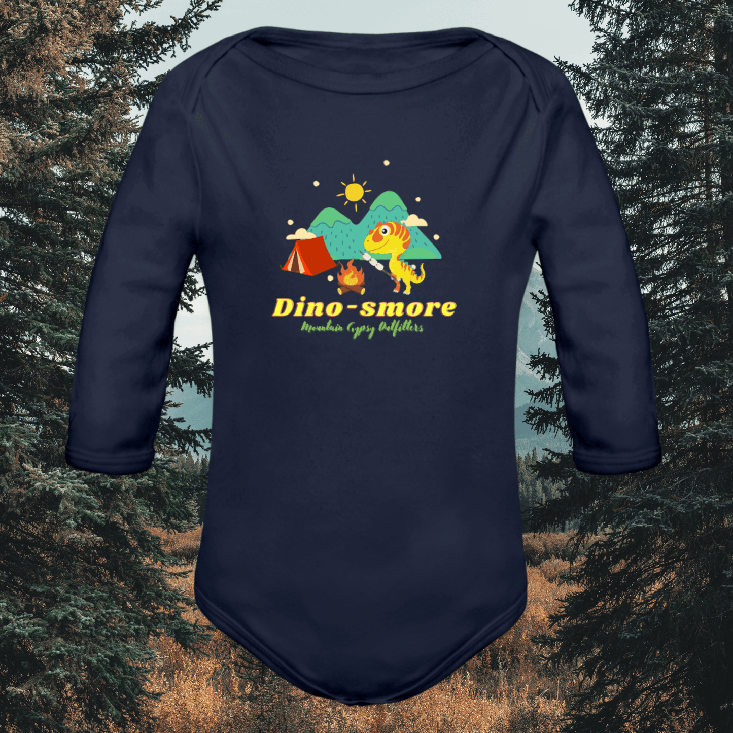 Dino-smore Infant Long Sleeve