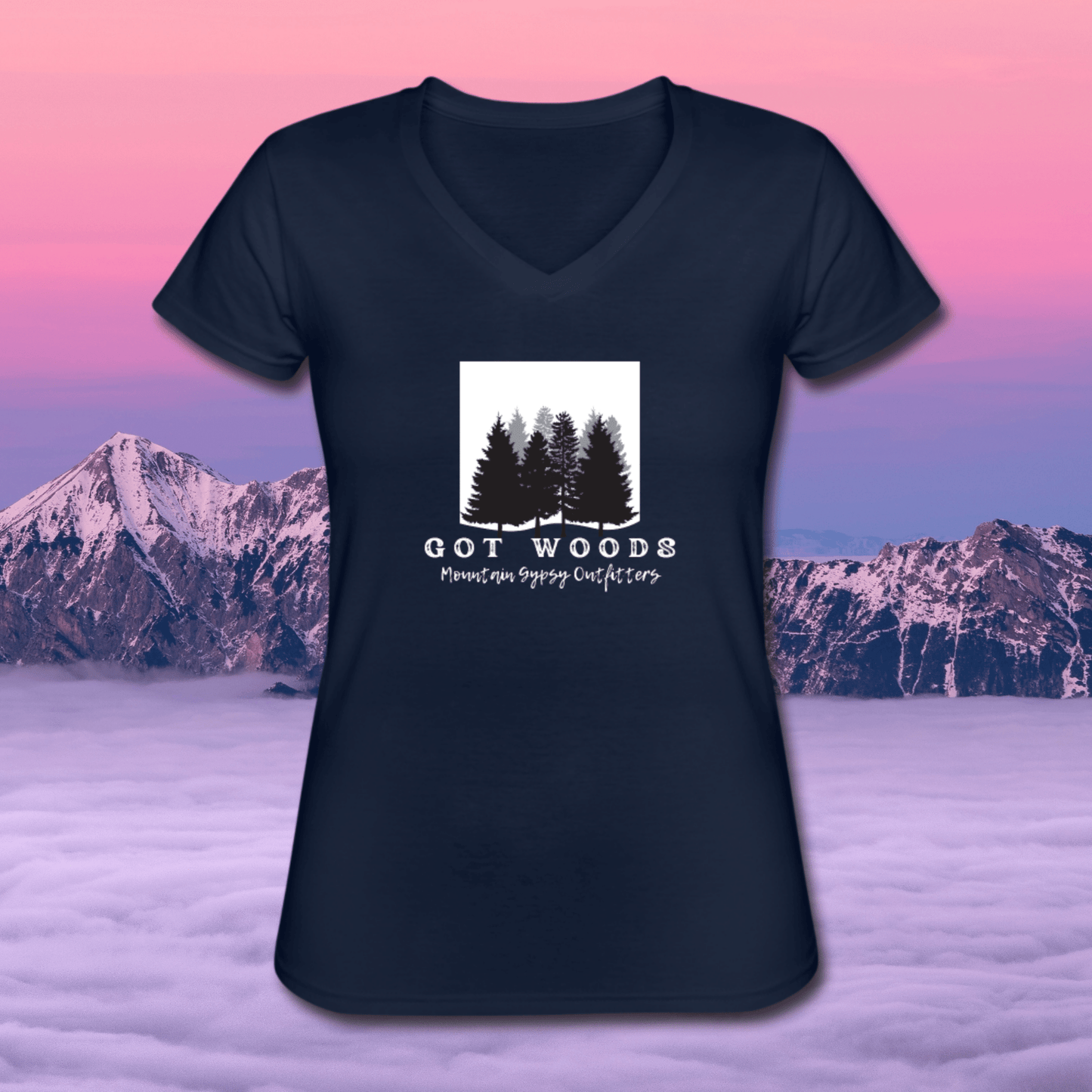 Got Woods V-neck Tee