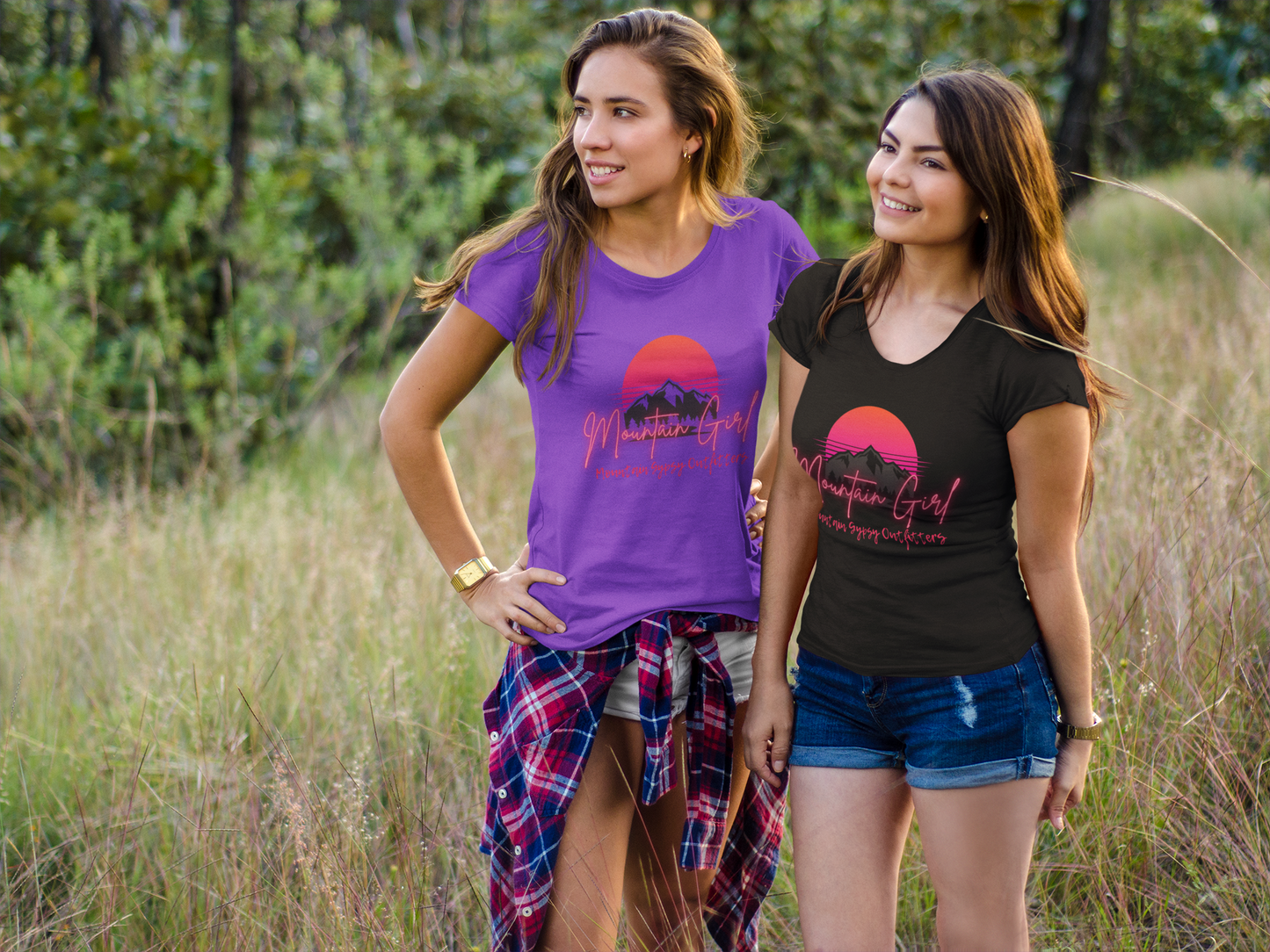 Mountain Girl Boyfriend Tee