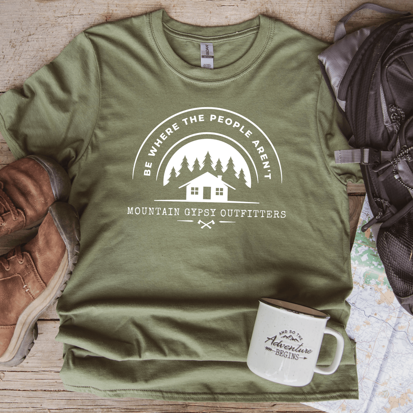 Where The People Aren't Boyfriend Tee