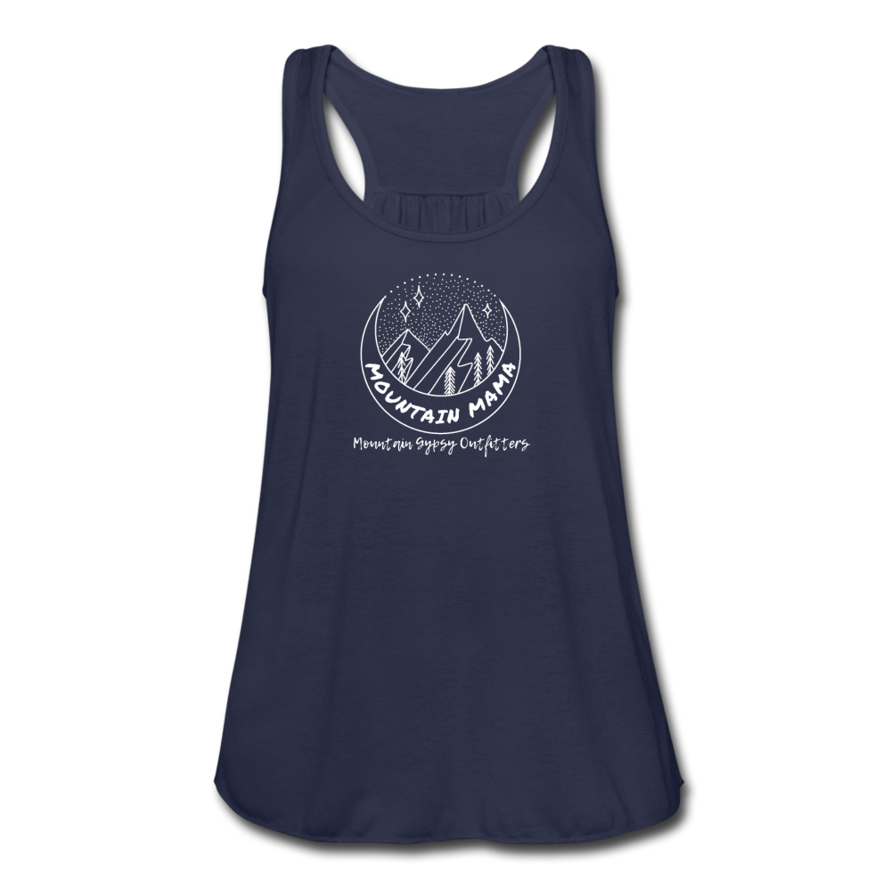 Mountain Mama Flowy Tank - navy