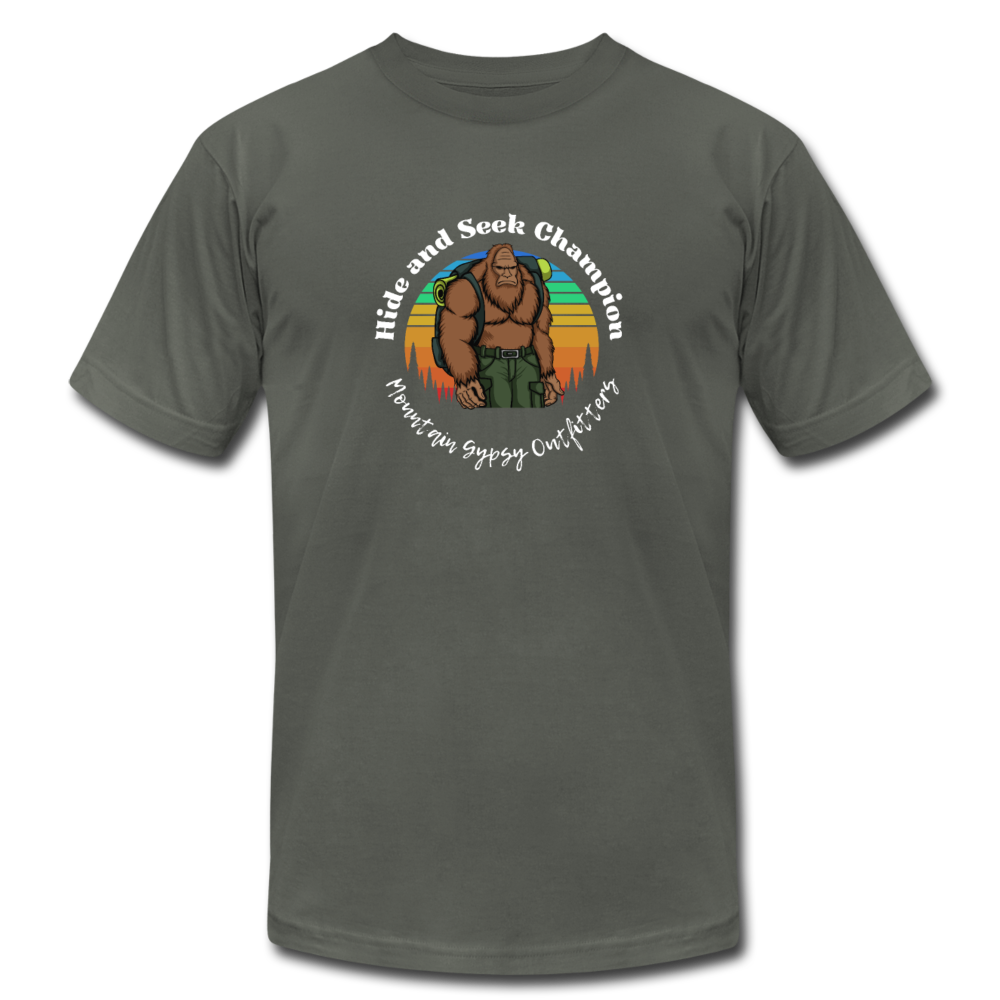 Sasquatch Tee - asphalt
