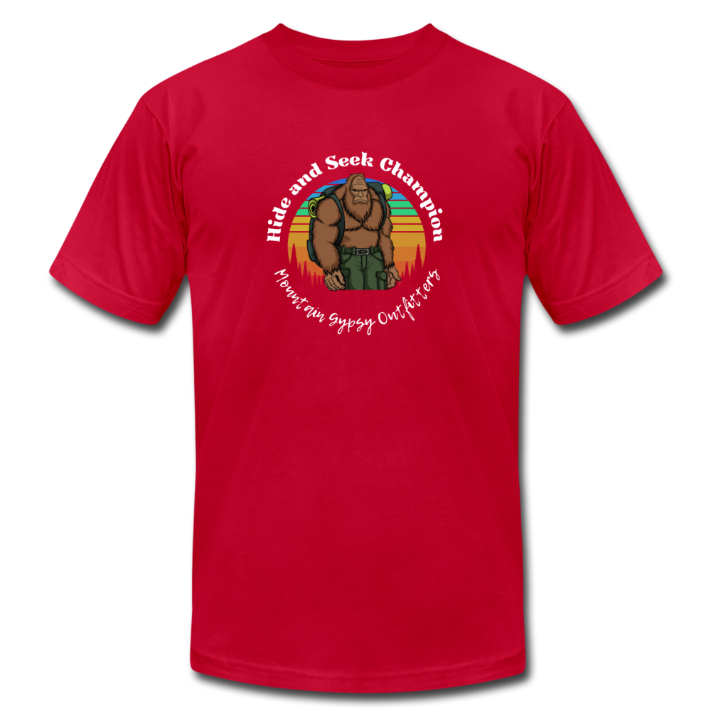 Sasquatch Tee - red