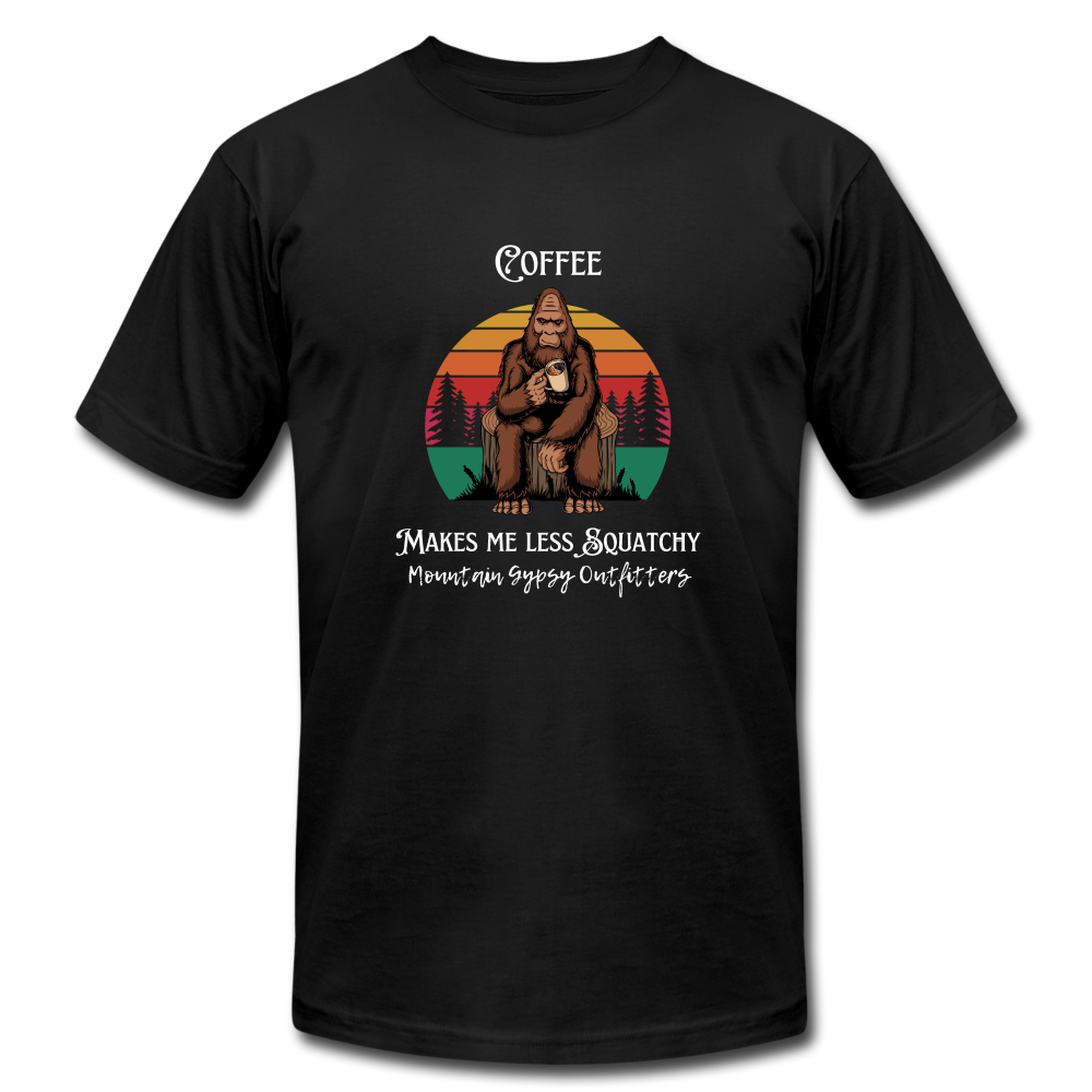 Less Squatchy Tee - black