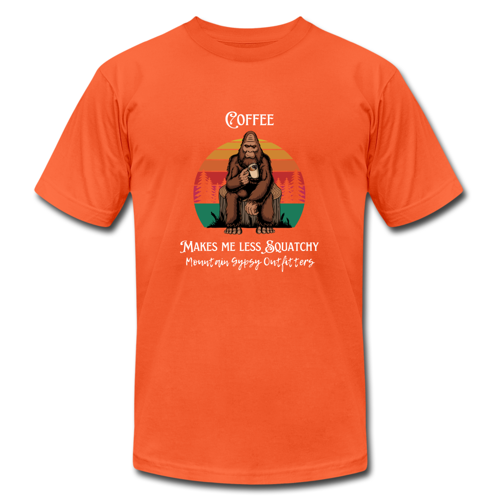 Less Squatchy Tee - orange