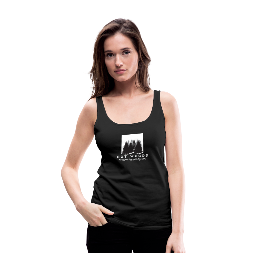 Got Woods? Fitted Tank - black
