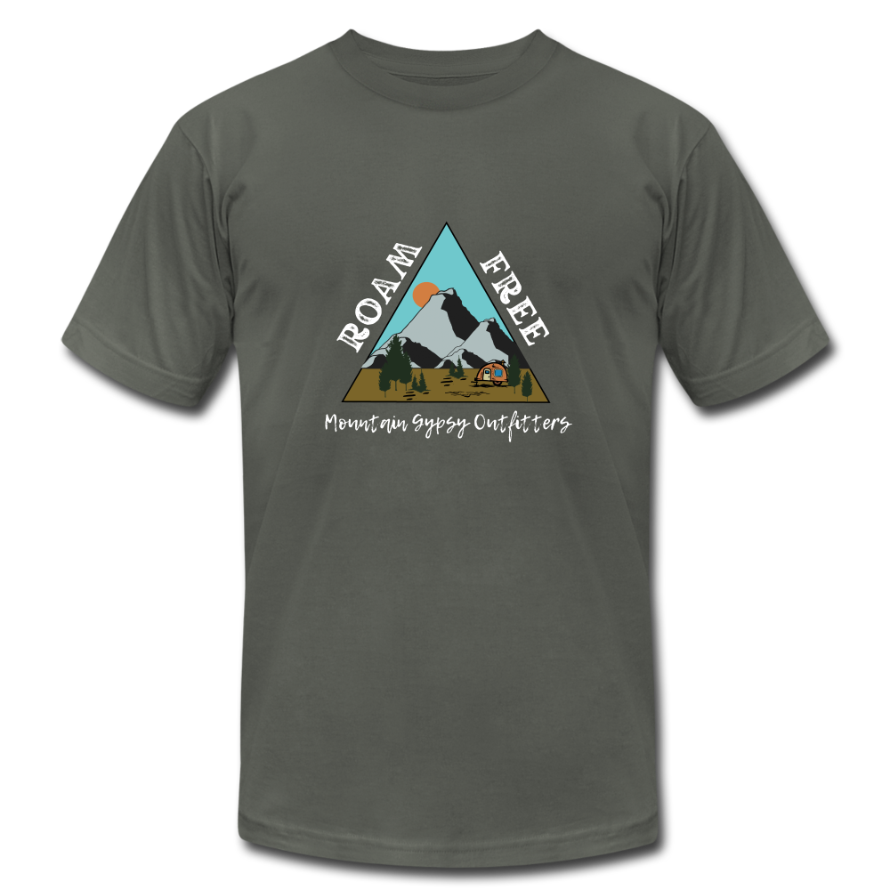 Roam Free Everyday Tee - asphalt