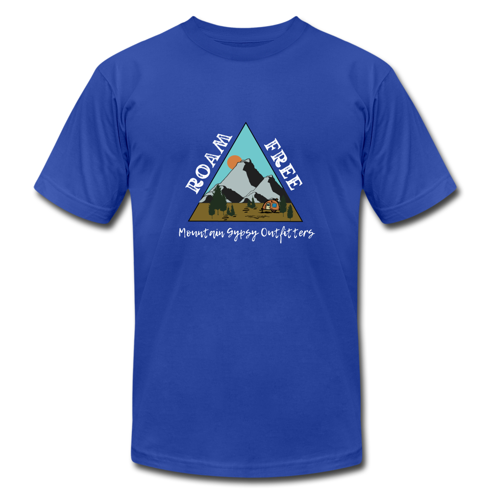 Roam Free Everyday Tee - royal blue