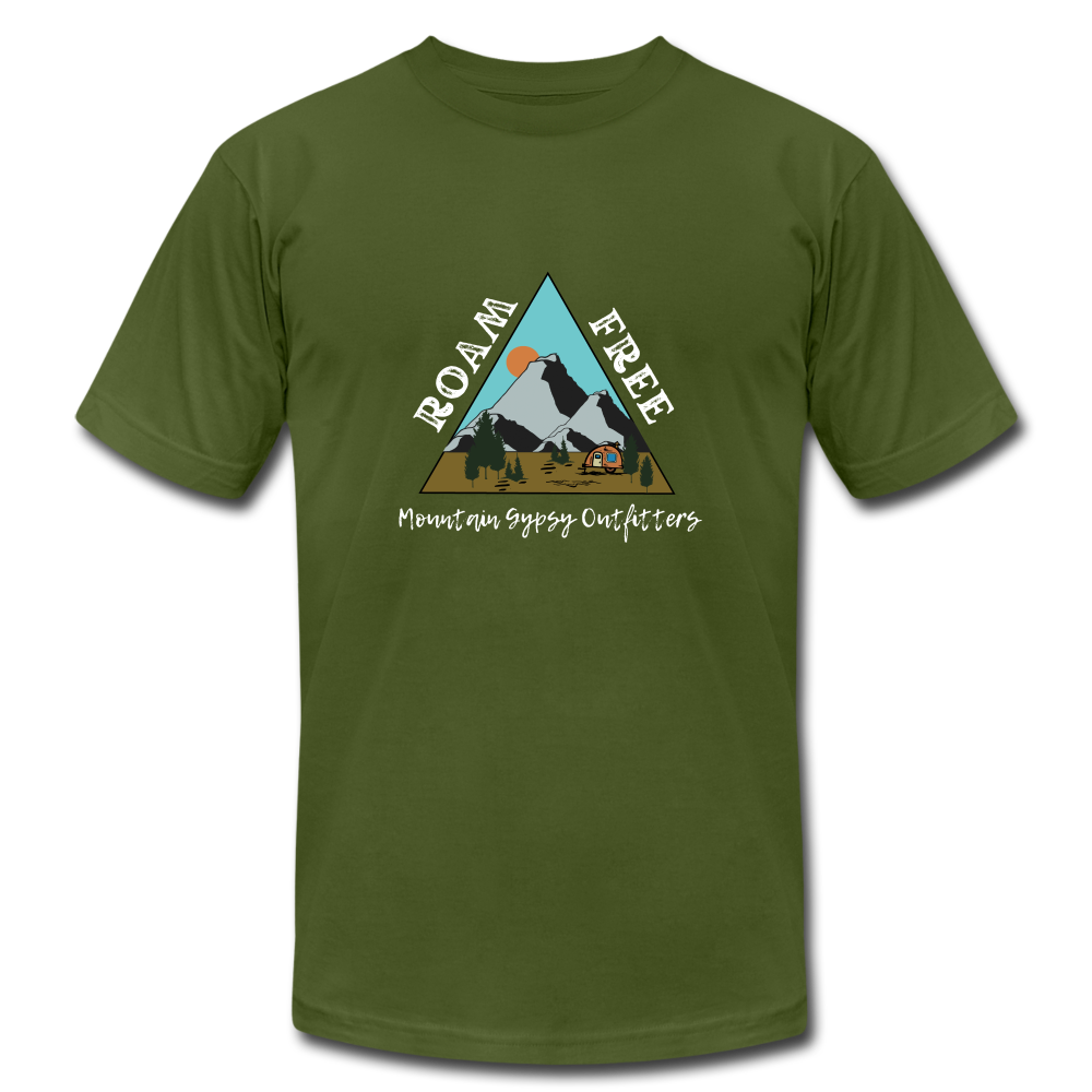 Roam Free Everyday Tee - olive