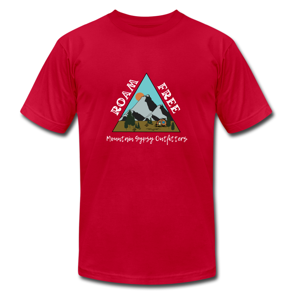 Roam Free Everyday Tee - red