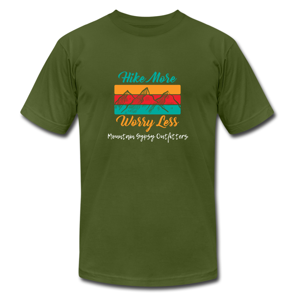 Worry Less Everyday Tee - olive
