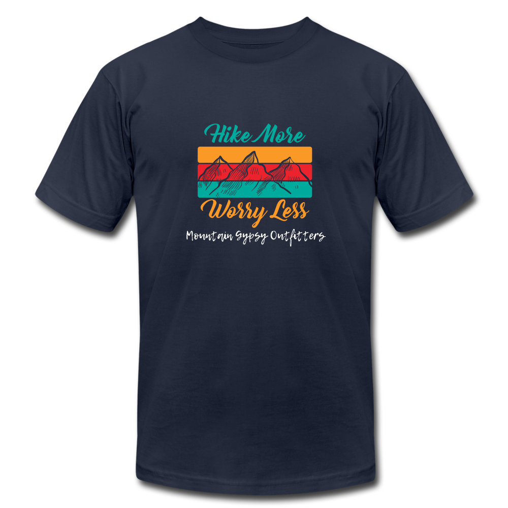Worry Less Everyday Tee - navy