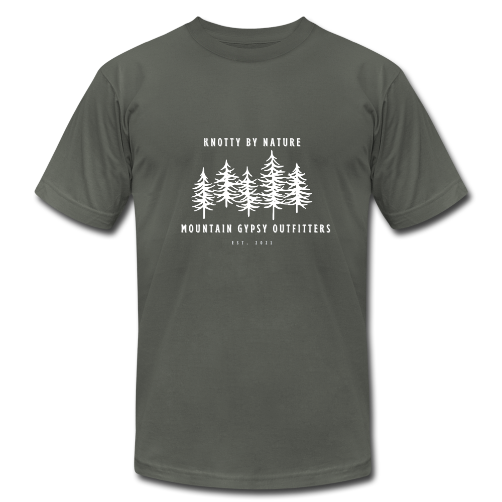 Knotty Everyday Tee - asphalt
