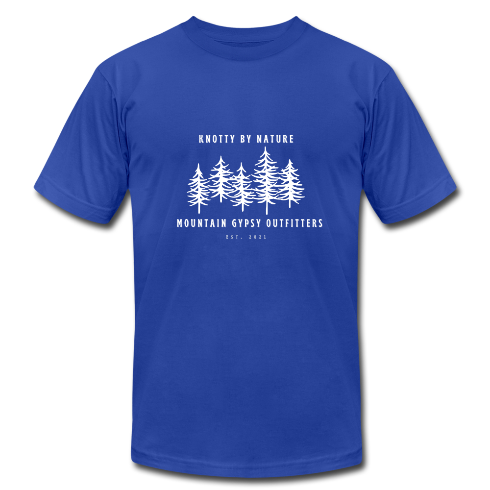 Knotty Everyday Tee - royal blue