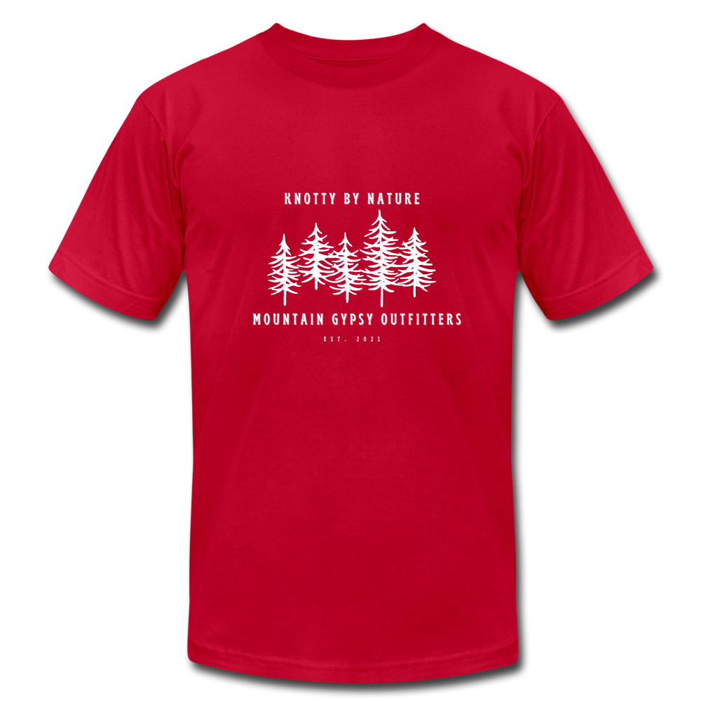 Knotty Everyday Tee - red