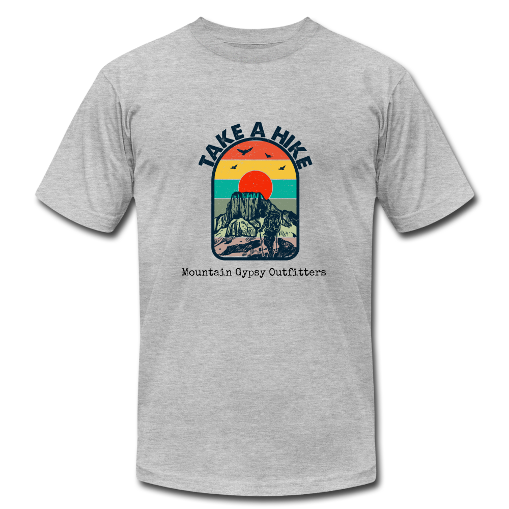 Take A Hike Everyday Tee - heather gray