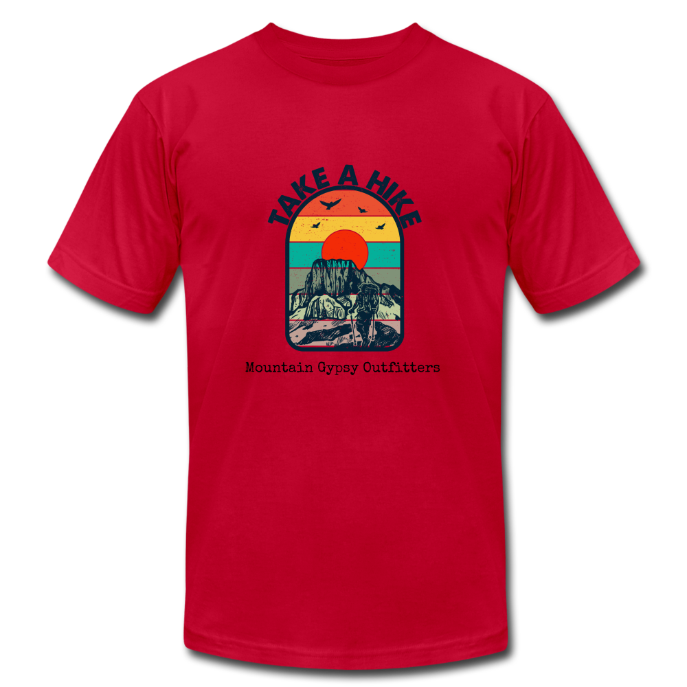 Take A Hike Everyday Tee - red