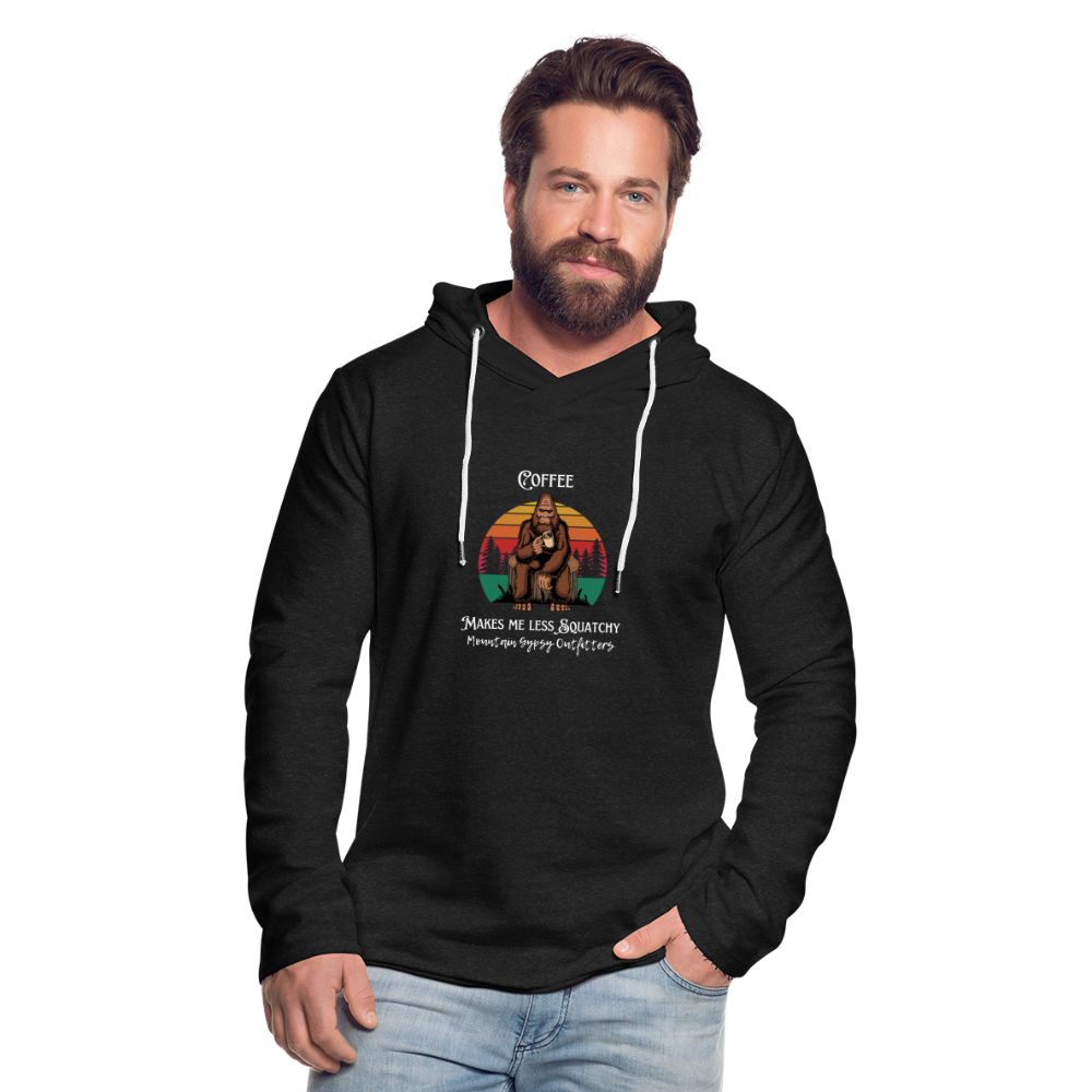 Squatchy Lightweight Hoodie - charcoal grey