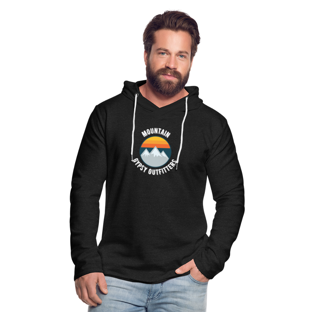 Retro MGO Lightweight Hoodie - charcoal grey