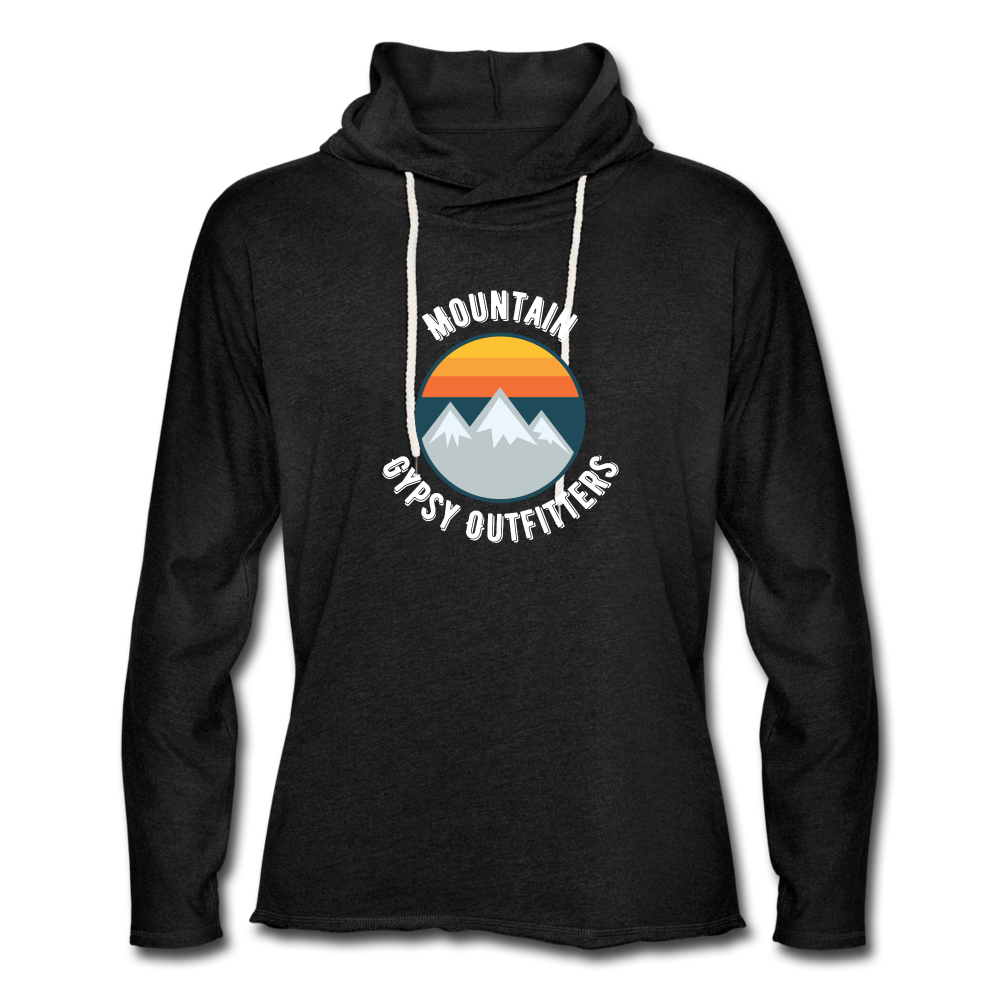 Retro MGO Lightweight Hoodie - charcoal grey
