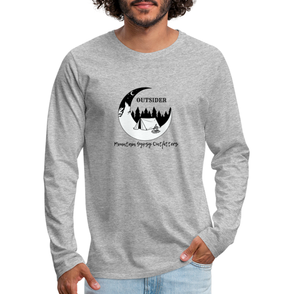 Outsider Long Sleeve - heather gray