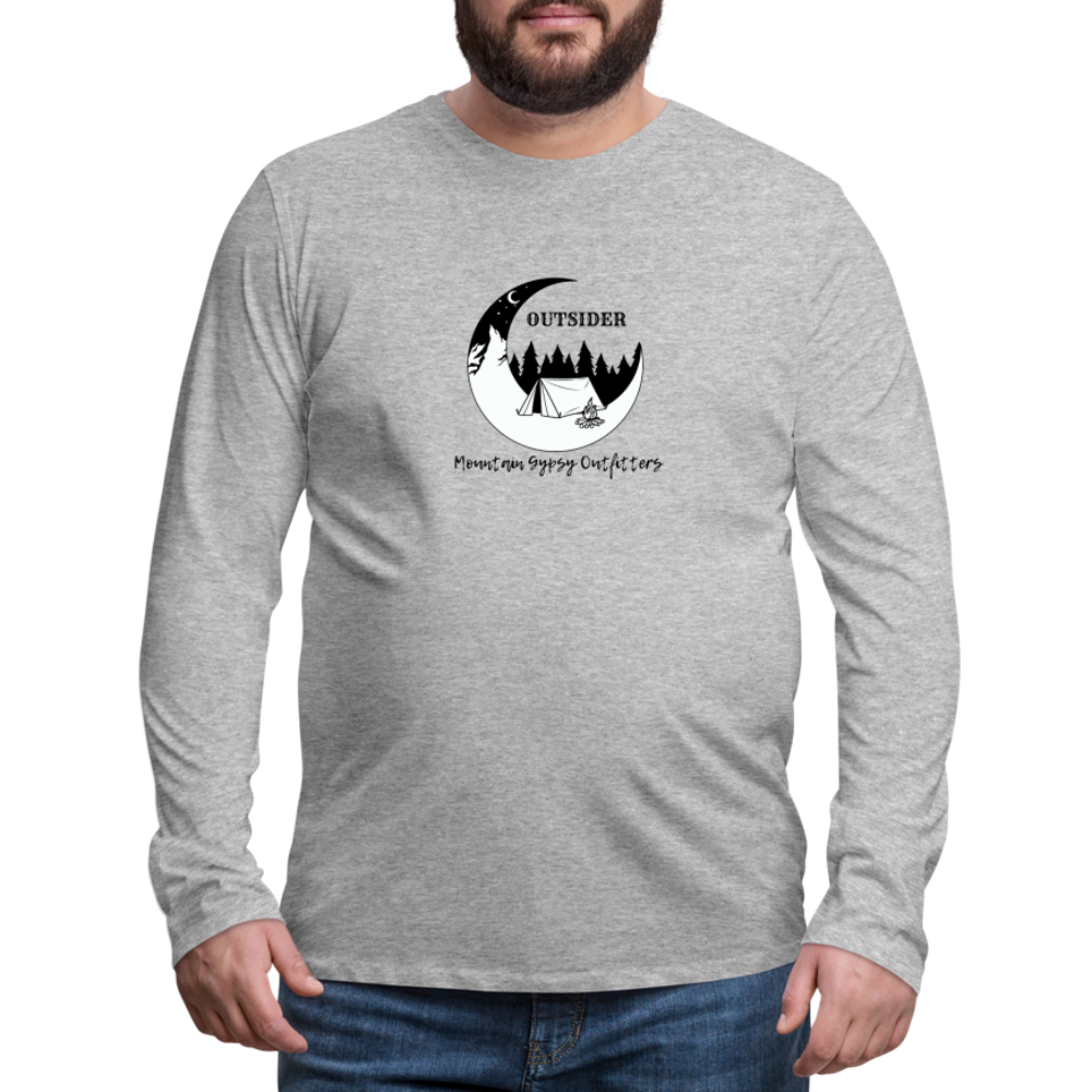 Outsider Long Sleeve - heather gray