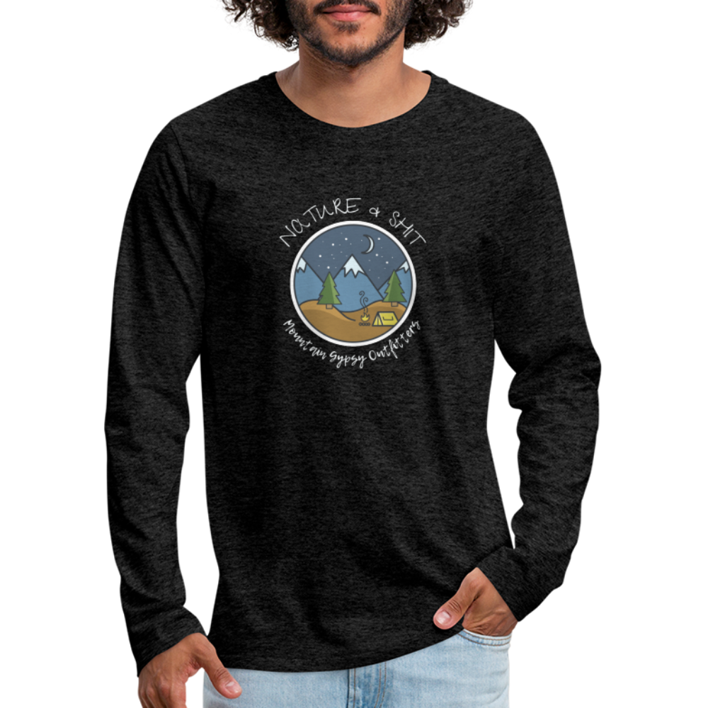 Nature & Shit - charcoal grey