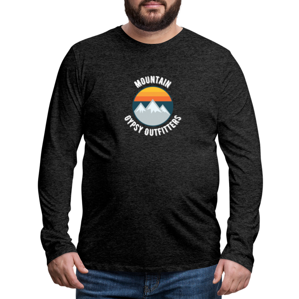 Retro MGO Long Sleeve - charcoal grey