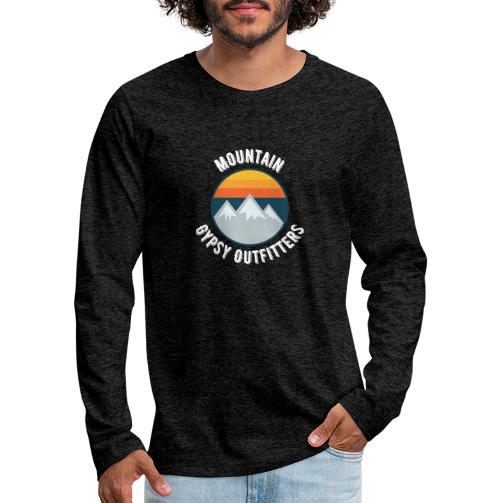 Retro MGO Long Sleeve - charcoal grey