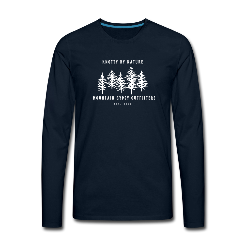 Knotty Long Sleeve - deep navy