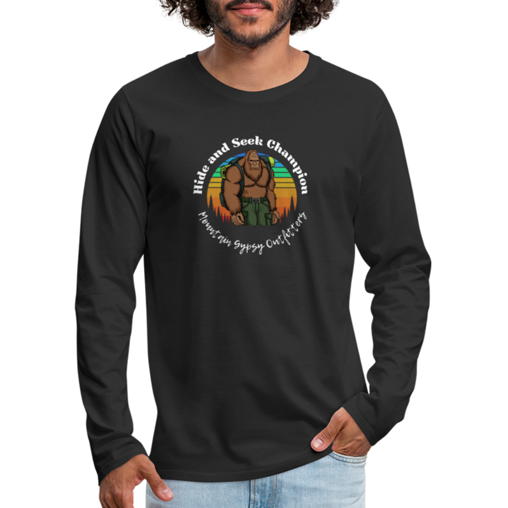 Hide and Seek Champ Long Sleeve - black