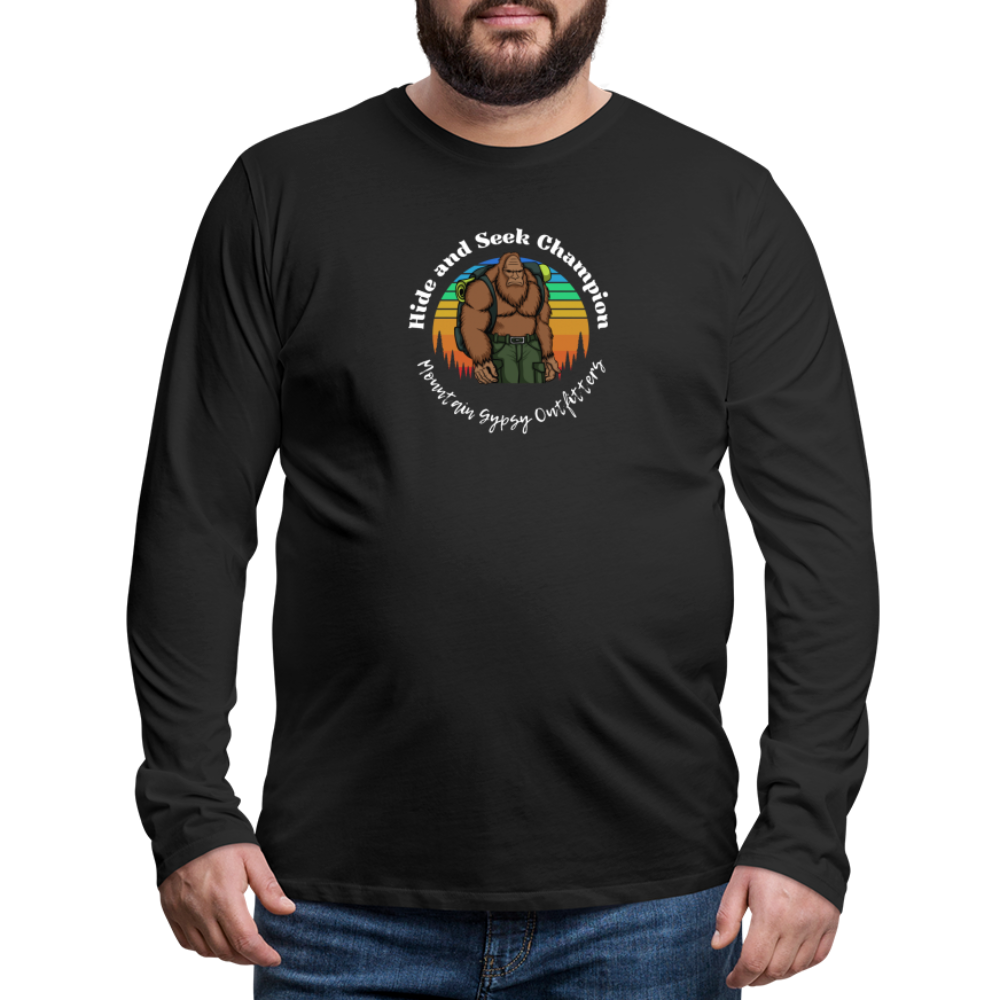 Hide and Seek Champ Long Sleeve - black