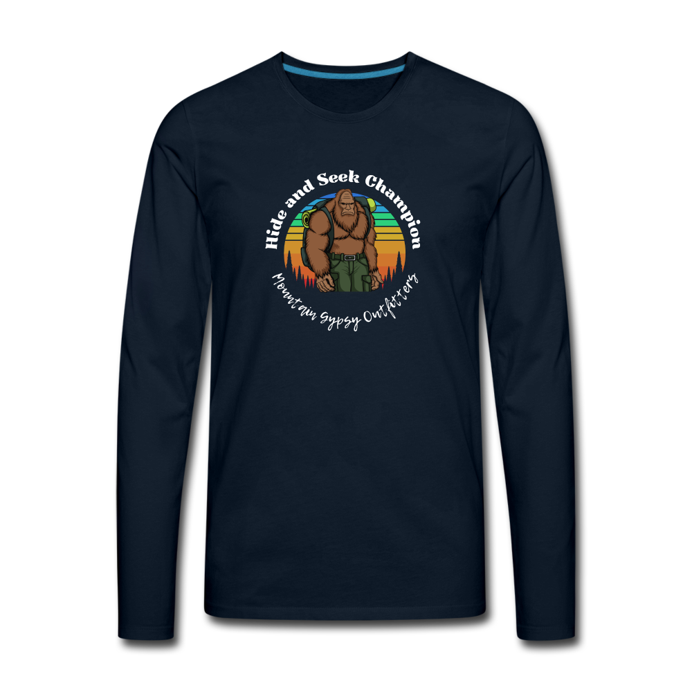 Hide and Seek Champ Long Sleeve - deep navy
