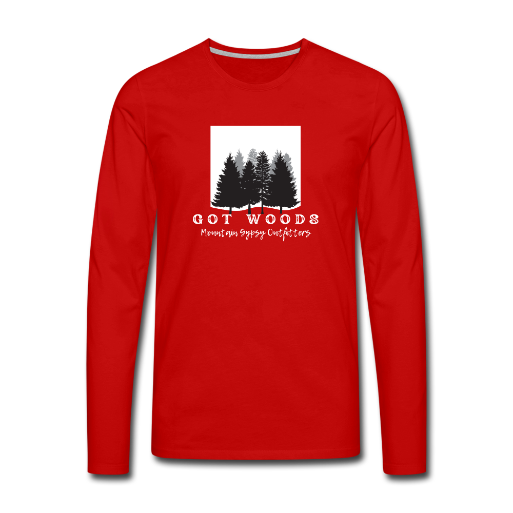 Got Woods Long Sleeve - red